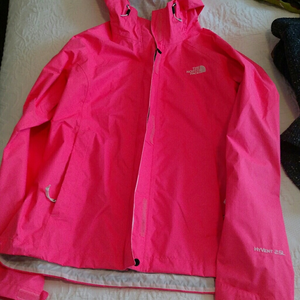 North Face rain jacket