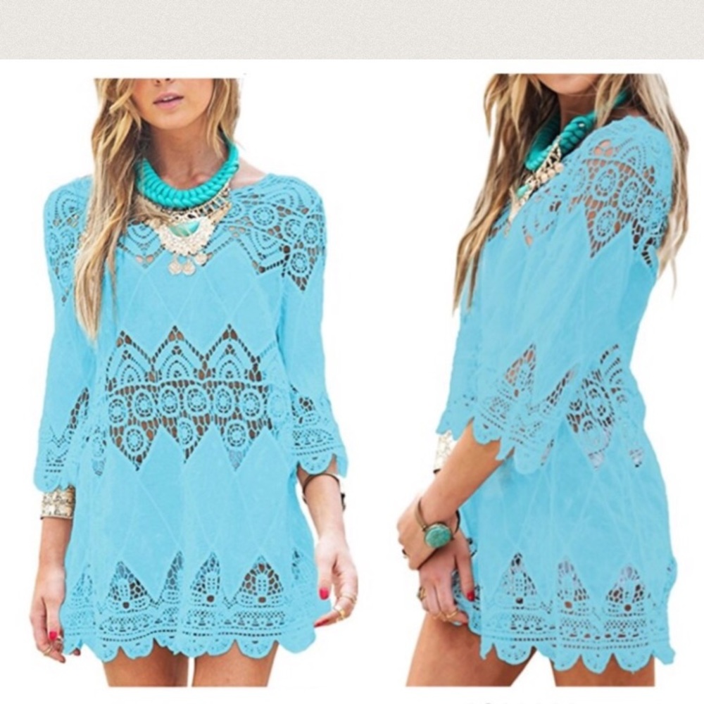 ‼️JUST ARRIVED‼️Trendy Swim Suit Cover Up Or Dress