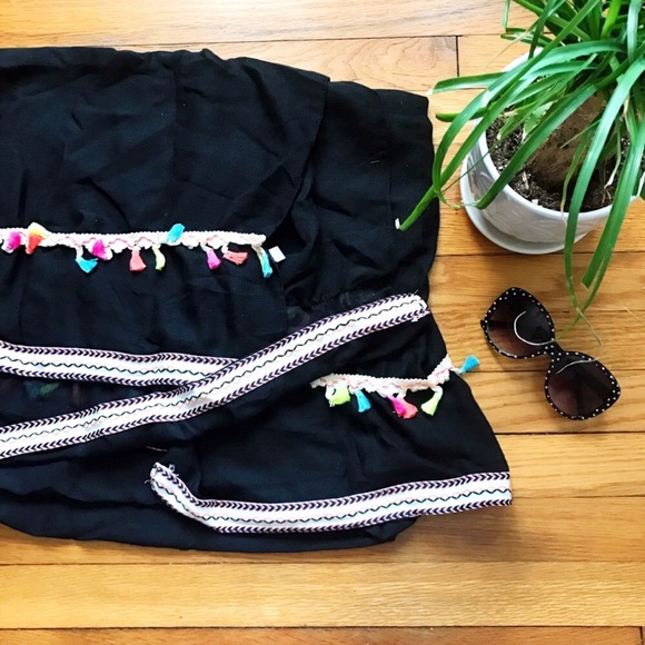 HP 3/28 ☀️ Tropical Tassel Kimono - Picture 3 of 6