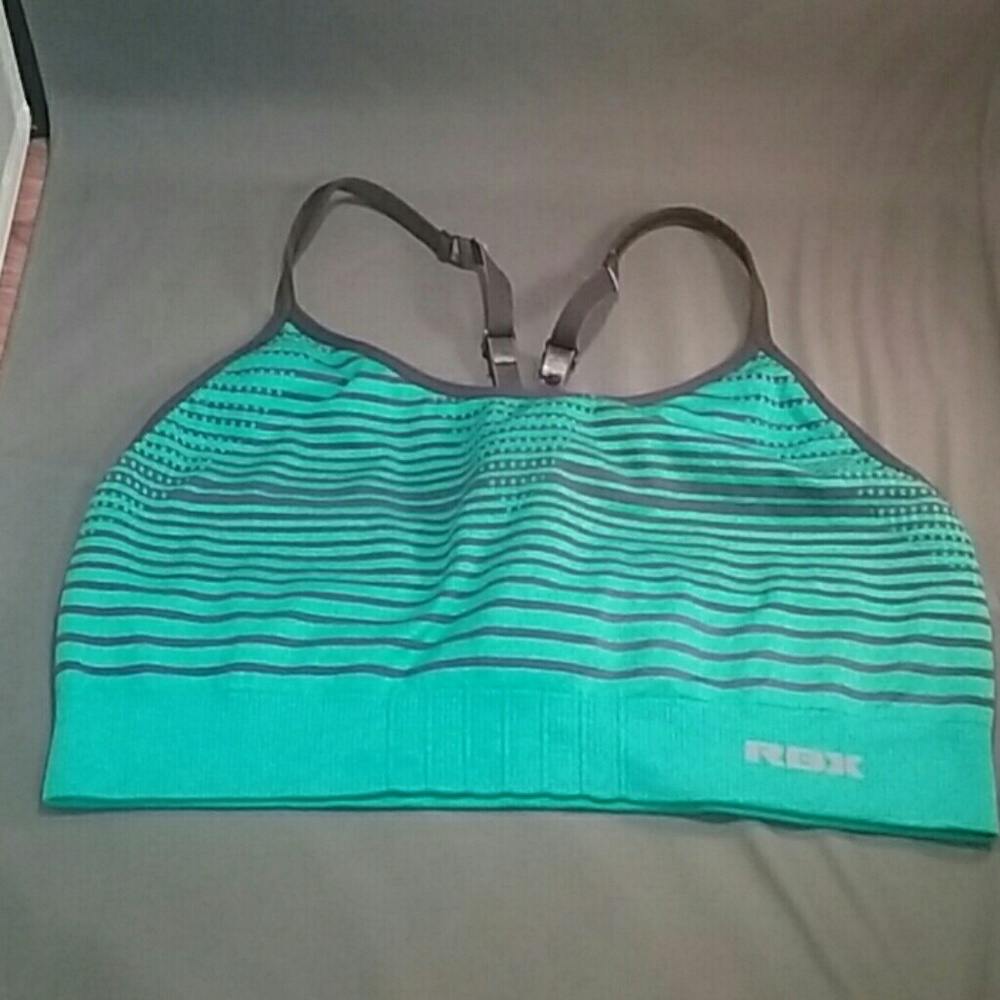 RBX teal Sports bra