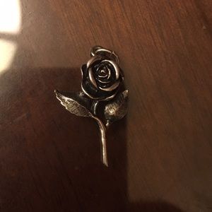 James Avery rose charm