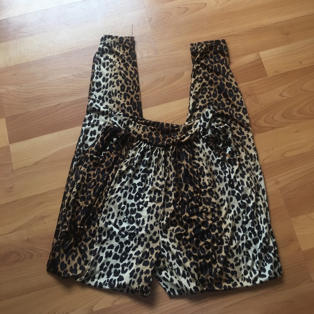 Silly Cheetah print joggers