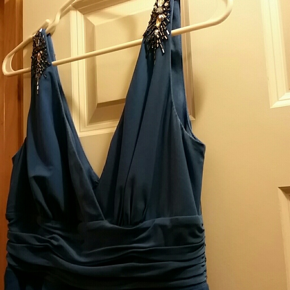 Sleeveless prom or dinner dress