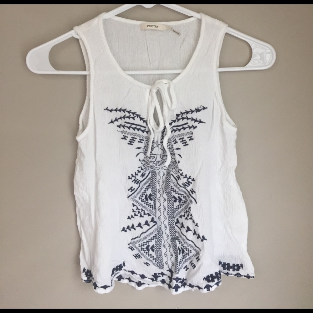 White Crop Top