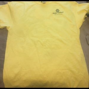 Yellow simply southern tshirt