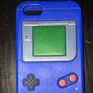Silicon iPhone 5, 5s, or SE Gameboy Phone Case