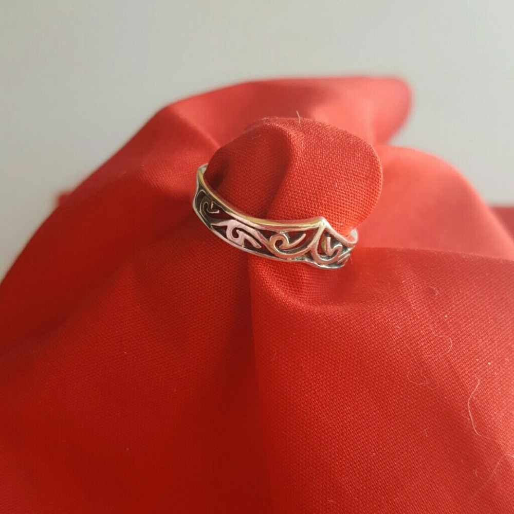 Sterling Silver Tiara Ring