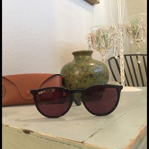 Filtered Ray Bans with Brown Ray Bans Case