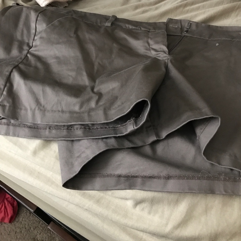 Dark khaki shorts
