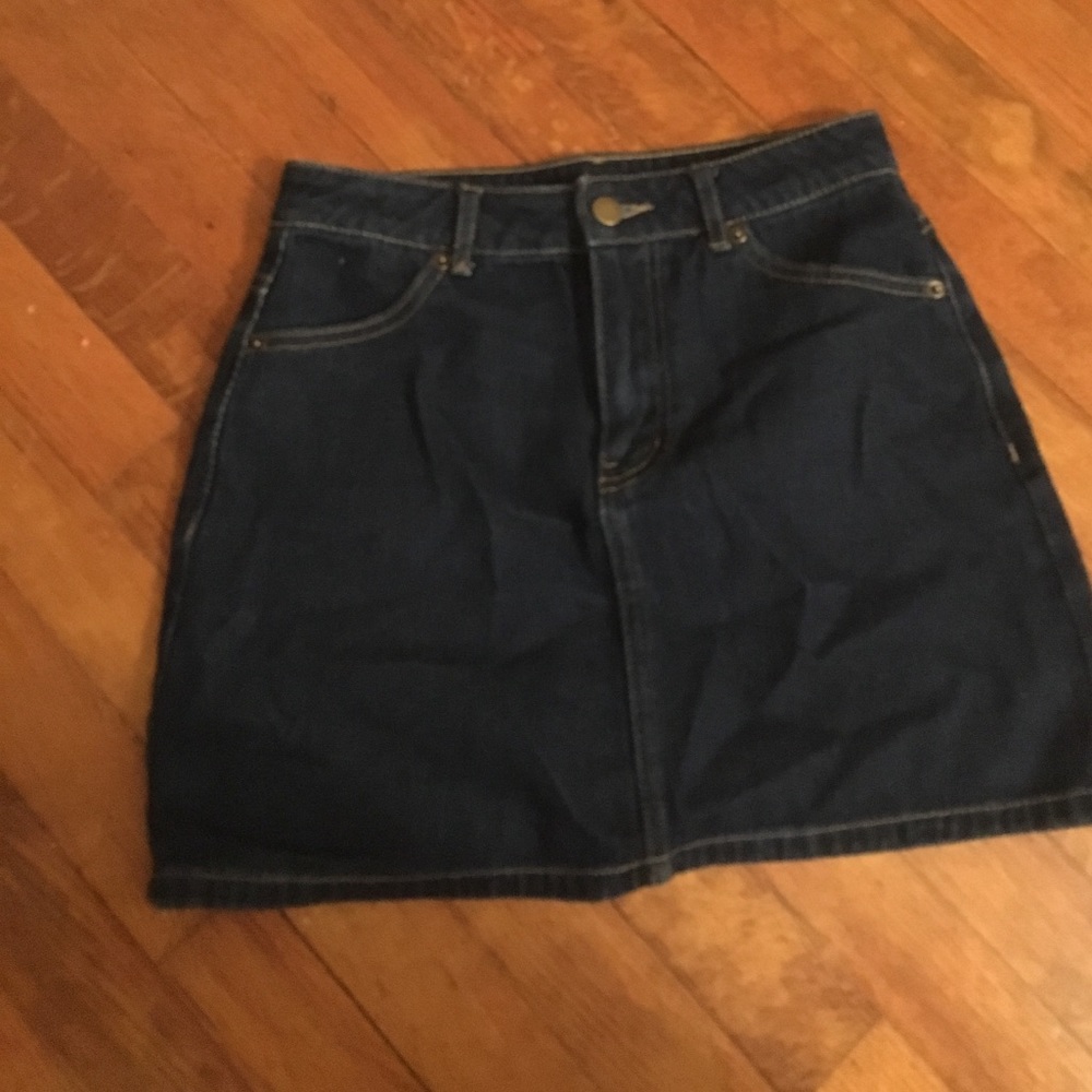 Denim skirt