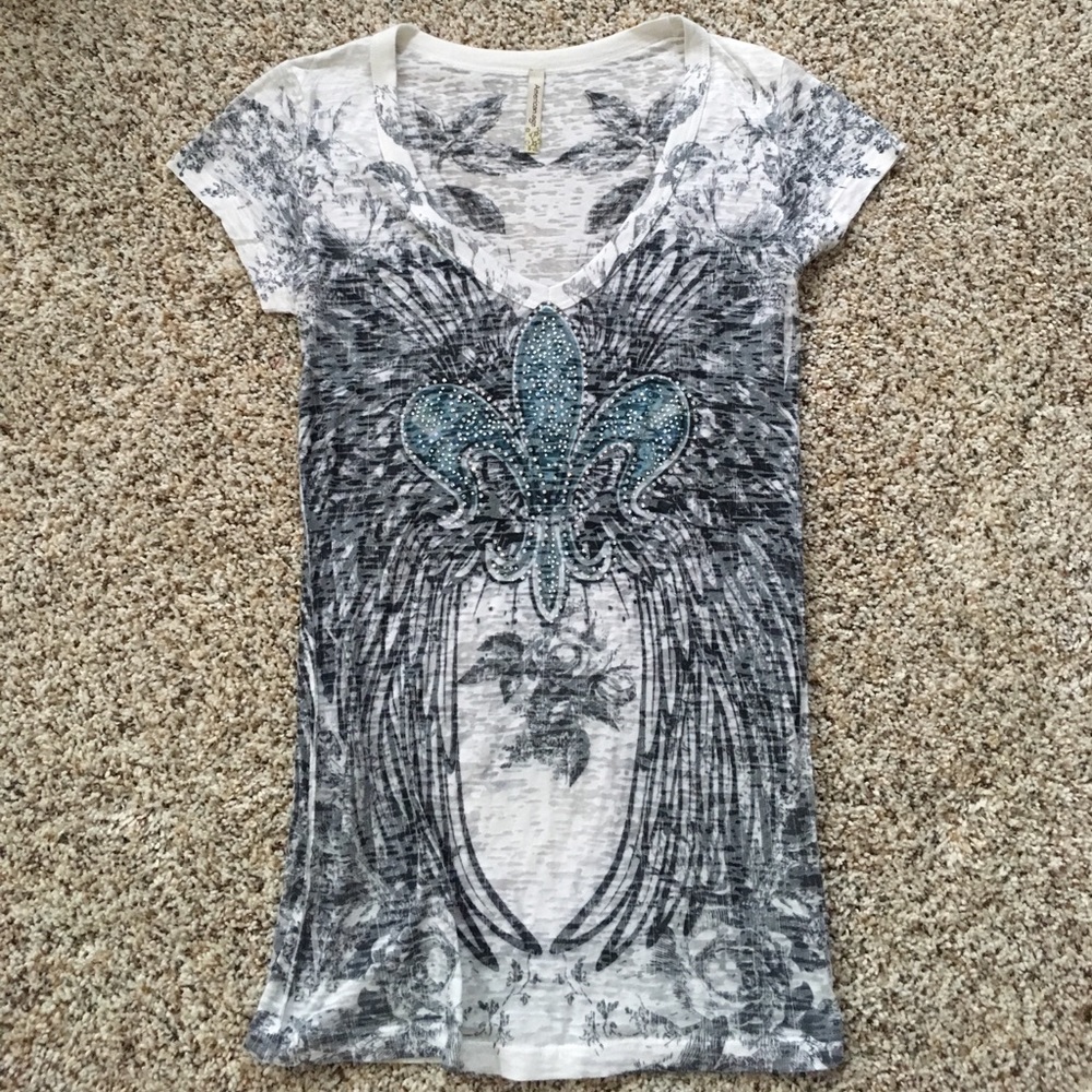 American Age embellished t-shirt