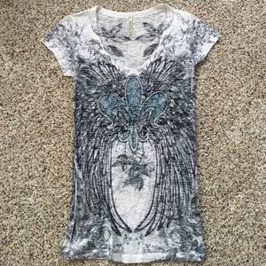 American Age embellished t-shirt