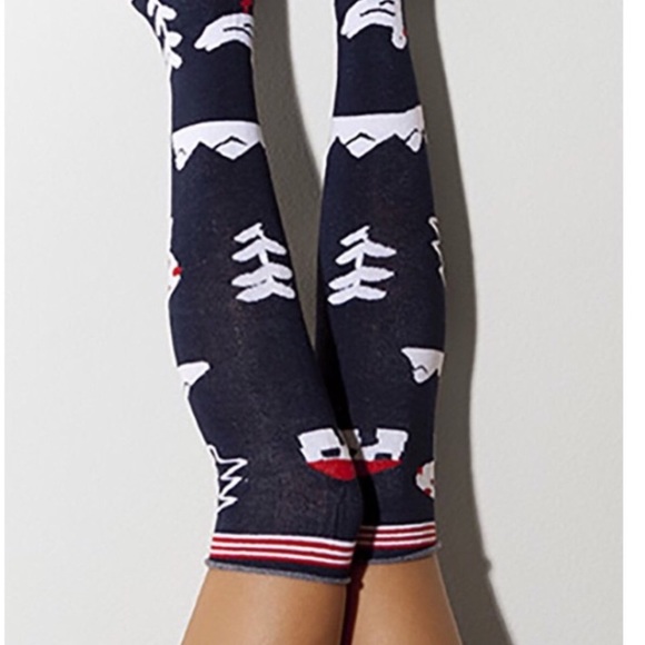 ⚜Peony & Moss Houses 🏡 Knee Socks⚜ - Picture 2 of 4