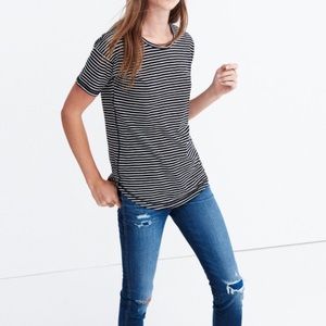 NWT Madewell whisper crew neck cotton tee