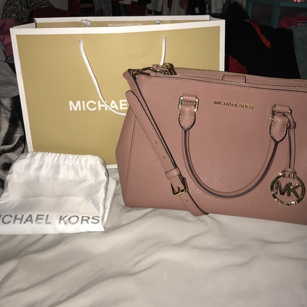 Authentic Dusty Rose Michael Kors Sutton