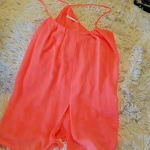 Neon Coral top