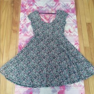 Floral Skater Dress