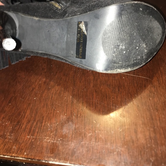 Black fringe booties - Picture 3 of 3