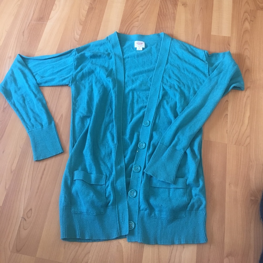 Turquoise blue Cardigan