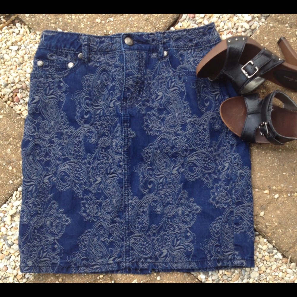 Denim Skirt