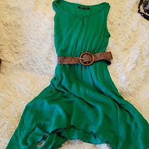 Green dress