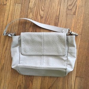 31 Jewell designer purse in platinum gray vintage