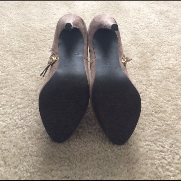 a.n.a Suede Heeled Booties - Picture 2 of 3