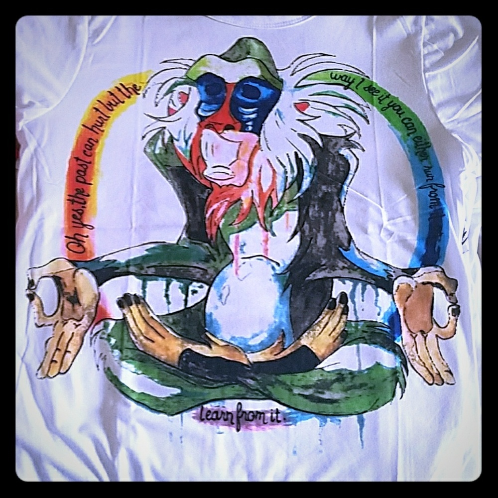 Brand new meditation tee