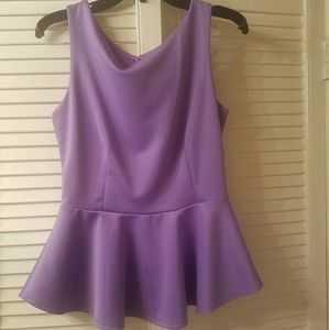 Peplum Top NWOT