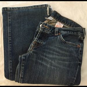 Lucky brand destructed jean