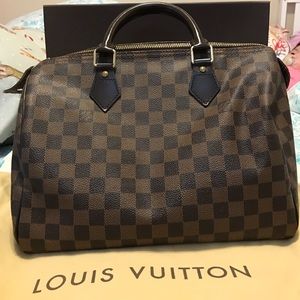 LV Damier Speedy 30