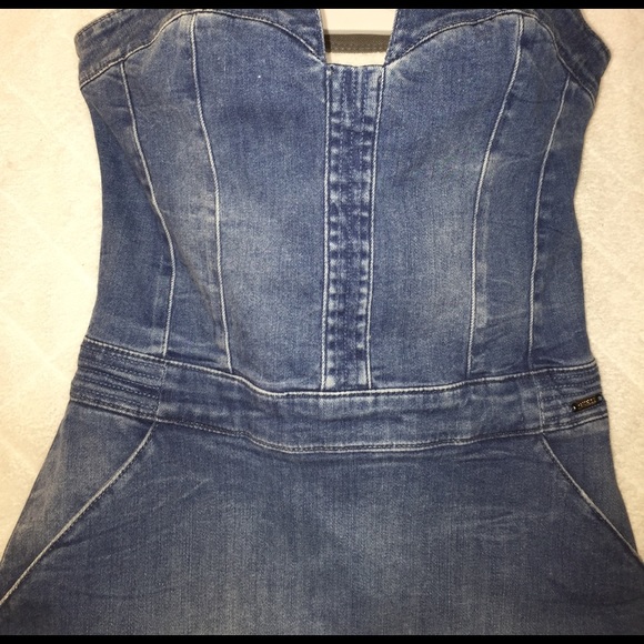 GUESS jean dress NWOT - Picture 2 of 4