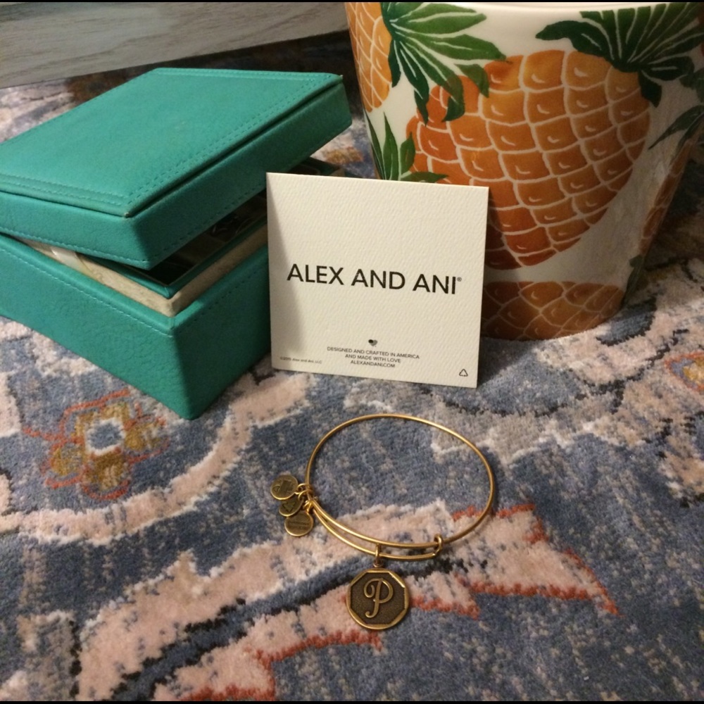 {Alex and Ani} Golden Charm Bracelet