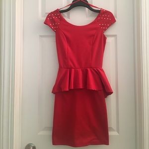 Charlotte Russe Peplum Dress