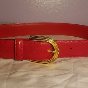 Red Mark Cross Belt