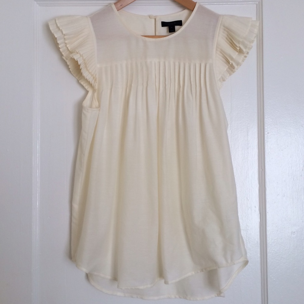 J Crew cotton/silk blouse