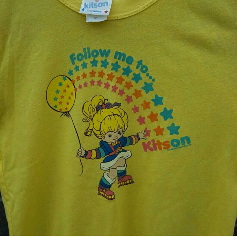 SOLD    CHILD'S RAINBOW BRITE T-SHIRT NWOT - Picture 4 of 4