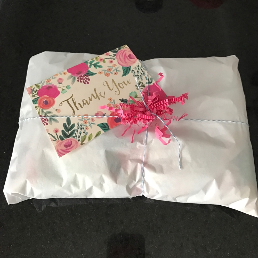 Posh packaging from yours truly! ❤🎀