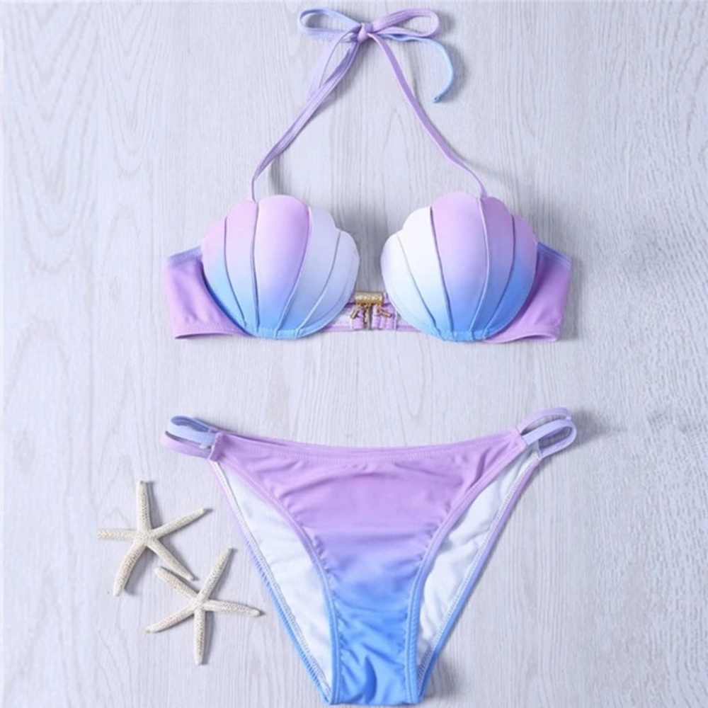 💕3x HOST PICK!! 💕HP💕Ombre Shell Bikini💕