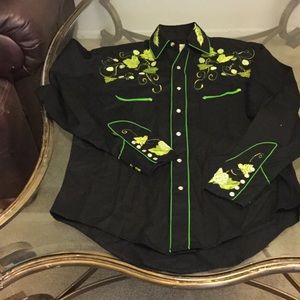 Rock mount ranch wear shirt men's S