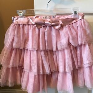 Mini Boden Tiered ruffled skirt