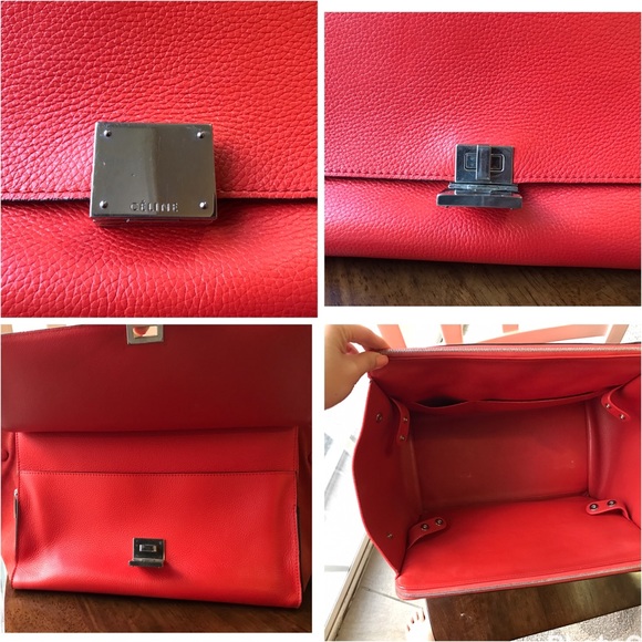 Authentic Celine Double Zipper Trapeze - Picture 2 of 7