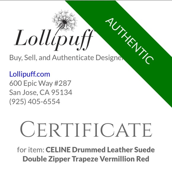 Authentic Celine Double Zipper Trapeze - Picture 5 of 7