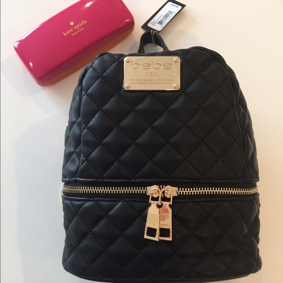 🌷SALE Treat yourself 💐 Bebe Mini Black Backpack - Picture 3 of 8