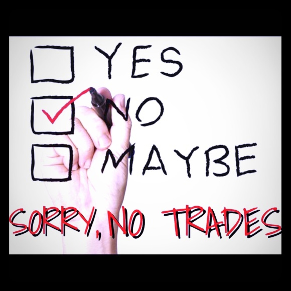 Shucks, No Trades
