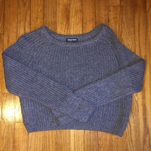 American Apparel Cropped Fisherman Pullover
