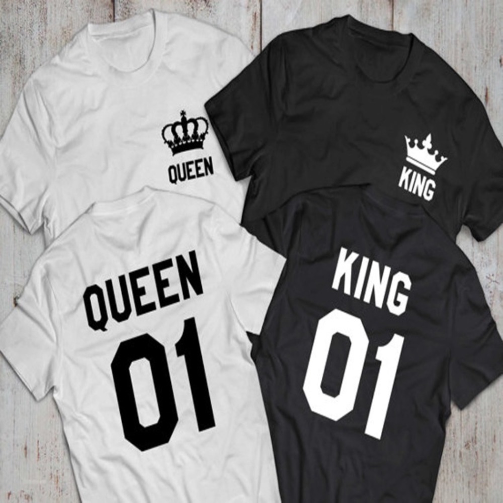King and Queen matching couple shirts!!