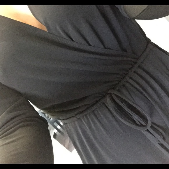SOLD BCBG long sleeve Jumpsuit! Open back! - Picture 4 of 6