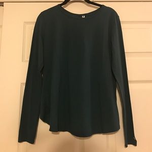 NWT Fabletics open back long sleeve top