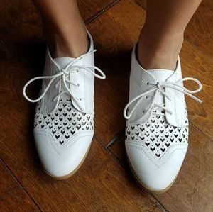 White Oxfords